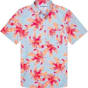 Chubbies Men's Bloomslam Seersucker Stretch Polo